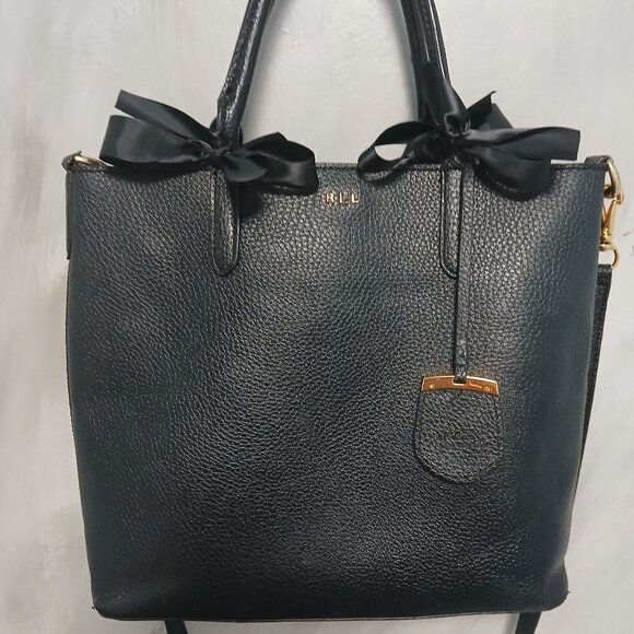 Ralph Lauren Handbags - Ralph Lauren Black Satchel Bag